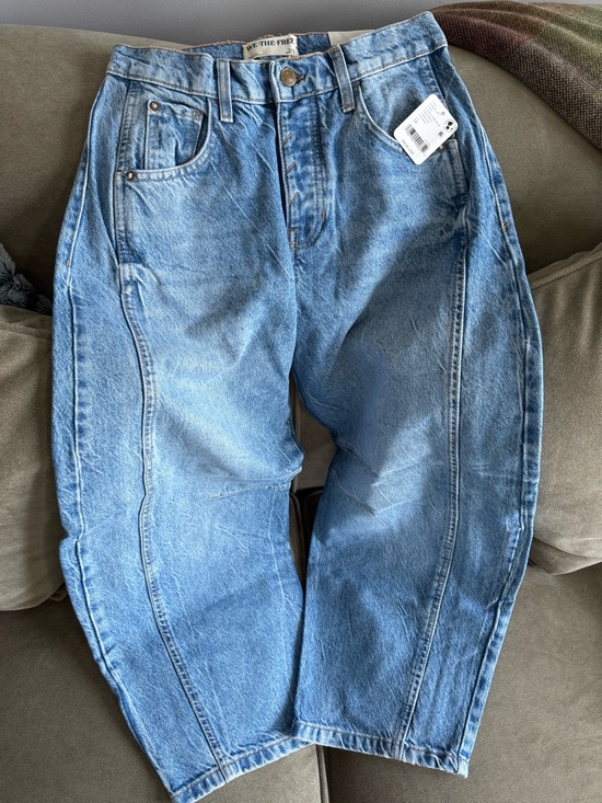 We The Free Denim - We The Free Relaxed Light Blue Women's Jeans